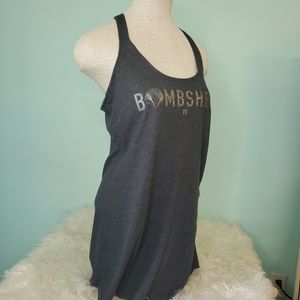 Victoria's Secret Gray Tank Sleep Dress